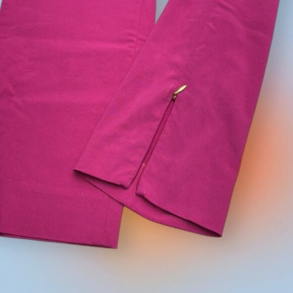 THE LIMITED Women's 10 Vibrant Pink EXACT STRETCH Ankle Pants - Picture 5 of 5